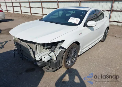 2019 Acura Ilx Premium A-Spec Packages/Technology A-Spec Packages from USA, damaged, VIN 19UDE2F85KA012686